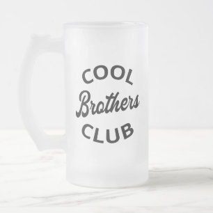 Caneca De Cerveja Vidro Jateado Legal Brothers Club I