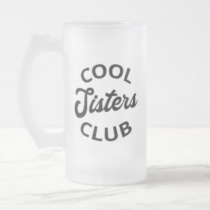 Caneca De Cerveja Vidro Jateado Legal Clube de Irmãs I
