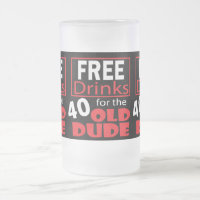 Livre bebidas para o gajo do aniversário das
