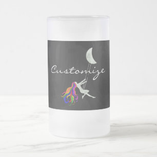 Caneca De Cerveja Vidro Jateado Lua balançando cabeça vermelha Thunder_Cove
