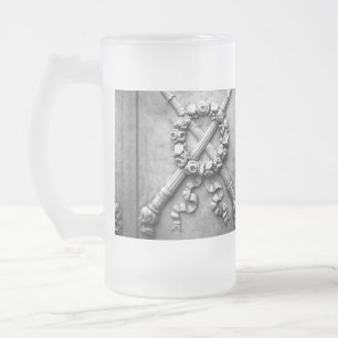 Caneca De Cerveja Vidro Jateado Luz de queda perdida