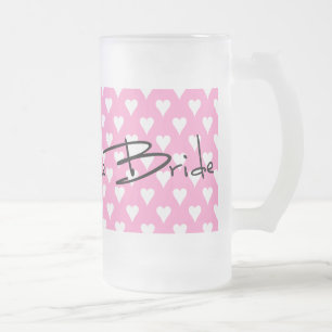 CANECA DE CERVEJA VIDRO JATEADO MÃE DA NOIVA