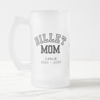 Caneca De Cerveja Vidro Jateado Mãe de Billet Personalizada com Citação Sentimenta
