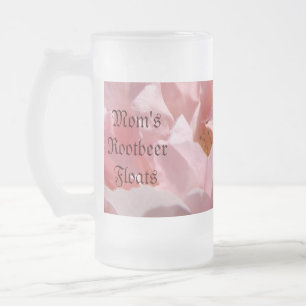 Caneca De Cerveja Vidro Jateado Mãe Rootveolar Flutuações Fosco de Vidro