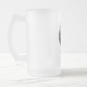 Caneca De Cerveja Vidro Jateado Magpie