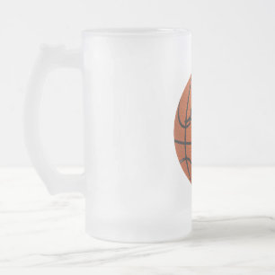 Caneca De Cerveja Vidro Jateado mala de basquetebol