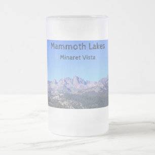 Caneca De Cerveja Vidro Jateado Mammoth Lagos Minaret Vista
