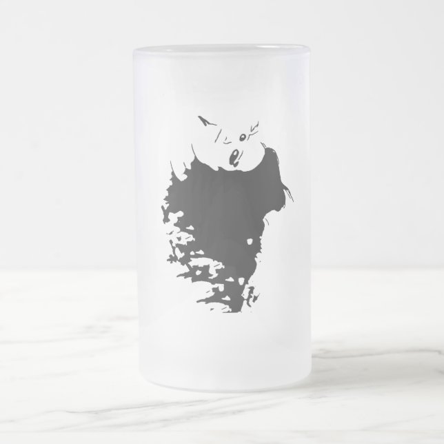 Caneca De Cerveja Vidro Jateado Mane Wicked (Centro)