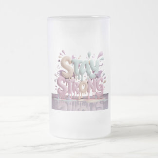 Caneca De Cerveja Vidro Jateado manter-se forte