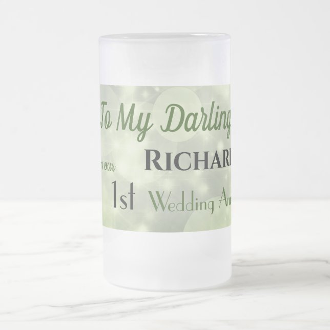 Caneca De Cerveja Vidro Jateado Marido de Casamento de 1rua (Centro)