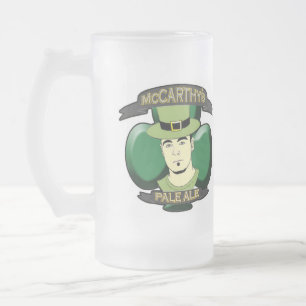 Caneca De Cerveja Vidro Jateado mccarthyspaleale1