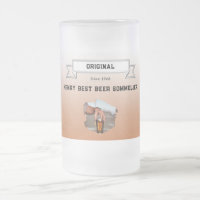 Melhor Sommelier de Cerveja Gradiente Marrom Branc
