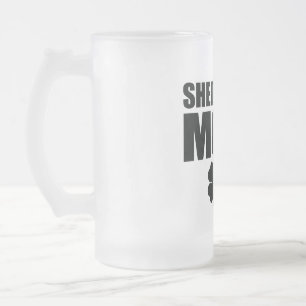 Caneca De Cerveja Vidro Jateado Modo Shenanigan ligado