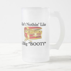 Caneca De Cerveja Vidro Jateado "MONTANTE grande "
