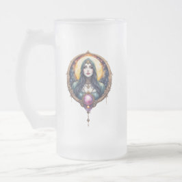 Caneca De Cerveja Vidro Jateado Moonbound Dreamkeeper – Guardian of the Night.