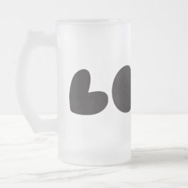 Caneca De Cerveja Vidro Jateado Mug - Aniversário de Casamento