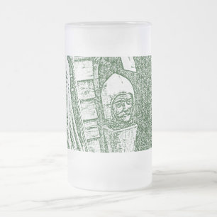 Caneca De Cerveja Vidro Jateado Mug - Capstan histórico