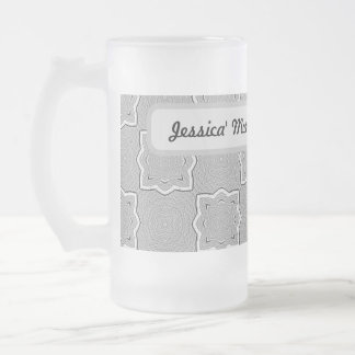 Caneca De Cerveja Vidro Jateado Mug de Latência da Manhã Personalizada