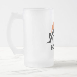 Caneca De Cerveja Vidro Jateado Mug de vidro do Fosco moderno para a decoração do