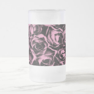 Caneca De Cerveja Vidro Jateado Muito Amor ~ Fosco Glass Mug 16oz