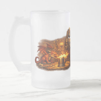 Caneca De Cerveja Vidro Jateado Mythic Realms Tavern Legends