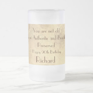Caneca De Cerveja Vidro Jateado Na moda e 90 humorístico personalizado