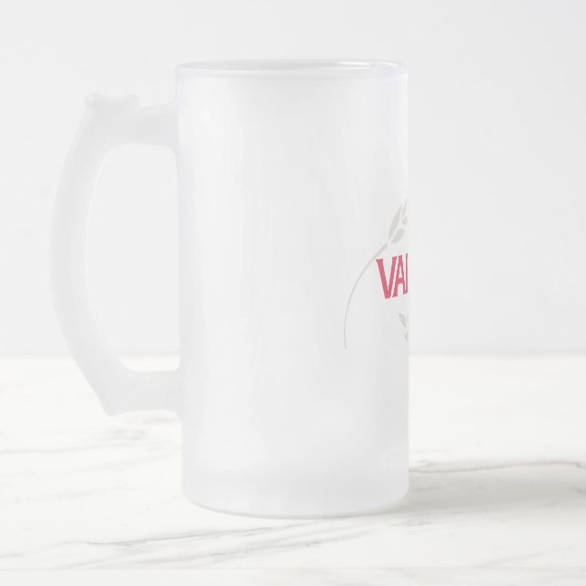 Caneca De Cerveja Vidro Jateado NameMug (Esquerda)