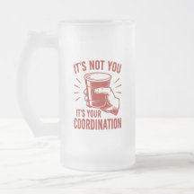 Não é você, é a sua coordenação Beer Pong