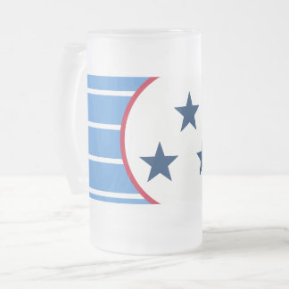 Caneca De Cerveja Vidro Jateado Nashville, Tennessee Volunteer State Tri-Star