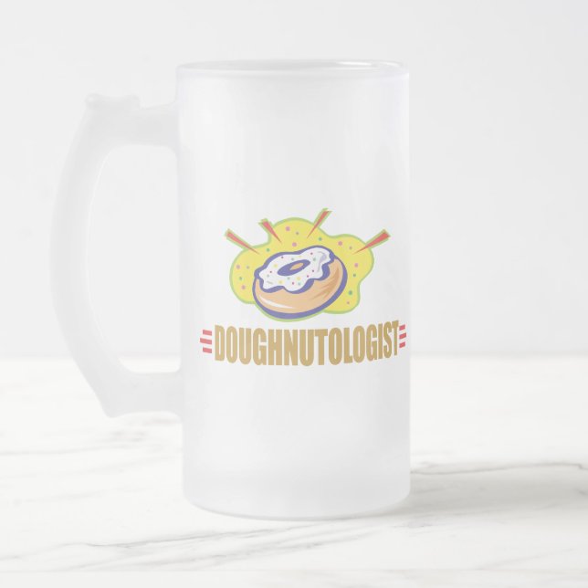 Caneca De Cerveja Vidro Jateado Nozes engraçadas (Esquerda)