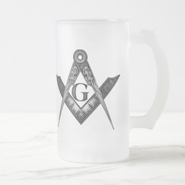 Caneca De Cerveja Vidro Jateado O Antient (Direita)