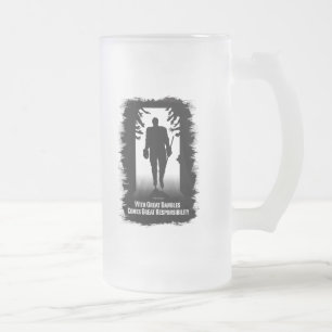 Caneca De Cerveja Vidro Jateado O excelente oscila (o hóquei)
