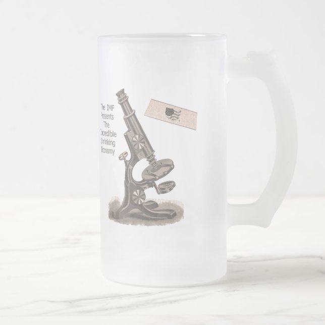 Caneca De Cerveja Vidro Jateado O IMF apresenta… (Direita)