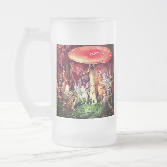 Caneca De Cerveja Vidro Jateado O intruso John Anster Fitzgerald (Esquerda)