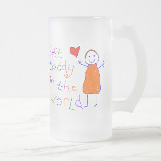 Caneca De Cerveja Vidro Jateado O melhor pai no mundo