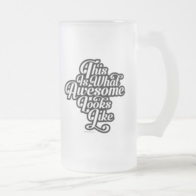 Caneca De Cerveja Vidro Jateado O Que Parece Incrível Com A Fosco De Vidro De Cerv (Direita)