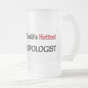 Caneca De Cerveja Vidro Jateado O Topologist o mais quente do mundo