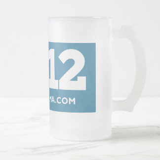 Caneca De Cerveja Vidro Jateado Obama 2012