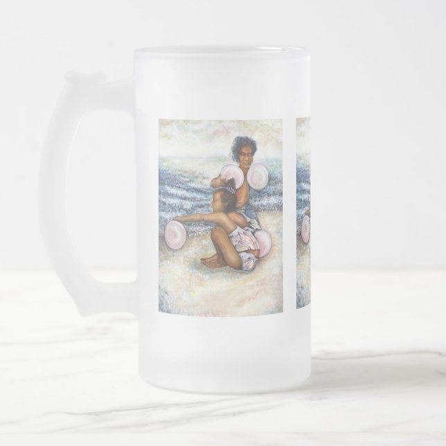 Caneca De Cerveja Vidro Jateado Obcecado com Conquistar o Impossível (Esquerda)