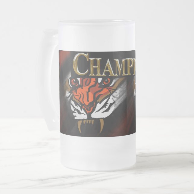 CANECA DE CERVEJA VIDRO JATEADO OHIO (Frente Esquerda)