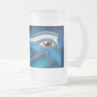 Olho de Horus Wadjet egípcio Art Mug