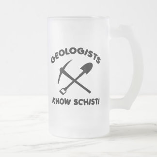 Caneca De Cerveja Vidro Jateado Os geólogos sabem o Schist