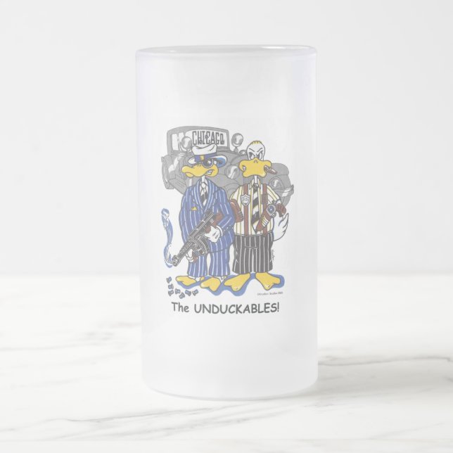 Caneca De Cerveja Vidro Jateado Os Intocáveis (Centro)