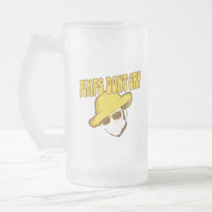 Caneca De Cerveja Vidro Jateado Os proxenetas não gritam o outro filme das caras