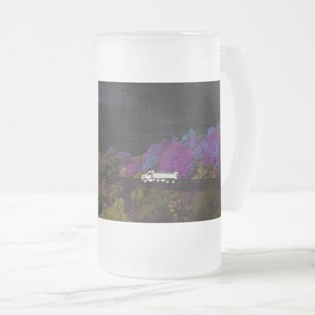 Caneca De Cerveja Vidro Jateado oscar sai da festa (Frente Esquerda)