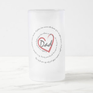 Caneca De Cerveja Vidro Jateado Pais e Pais