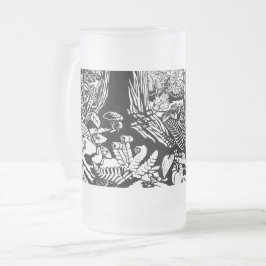 Caneca De Cerveja Vidro Jateado Paisagem Art Beer Glass Stanley Park Eco-Art Mugs