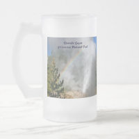 Parque Nacional do Rainbow Geyser Yellowstone