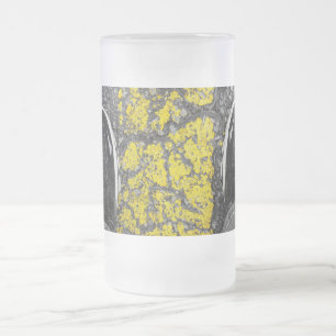 Caneca De Cerveja Vidro Jateado Passear A Lâmina De Vidro Do Fosco De Linha
