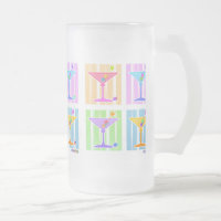 PASTEL POP ART MARTINIS